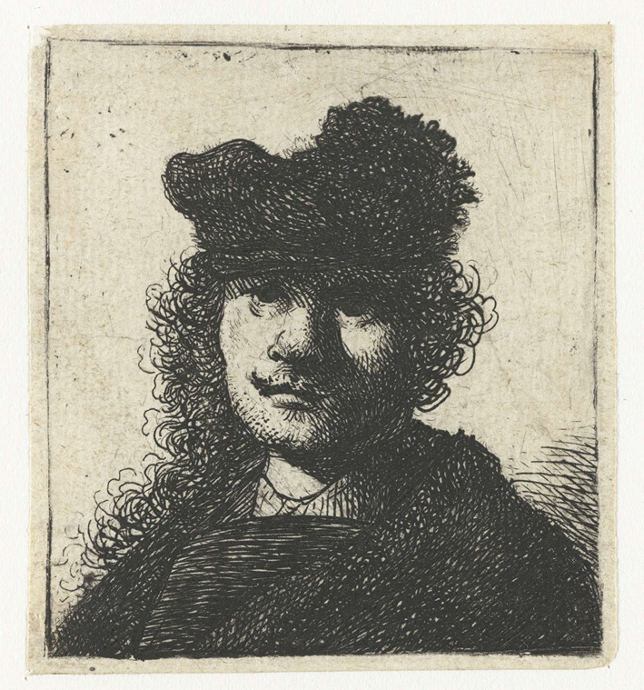  伦勃朗·梵·莱茵 Rembrandt van Rijn——自画像13